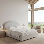 Letto Matrimoniale Archivio, Letto Matrimoniale Sfoderabile Made in Italy, Bianco