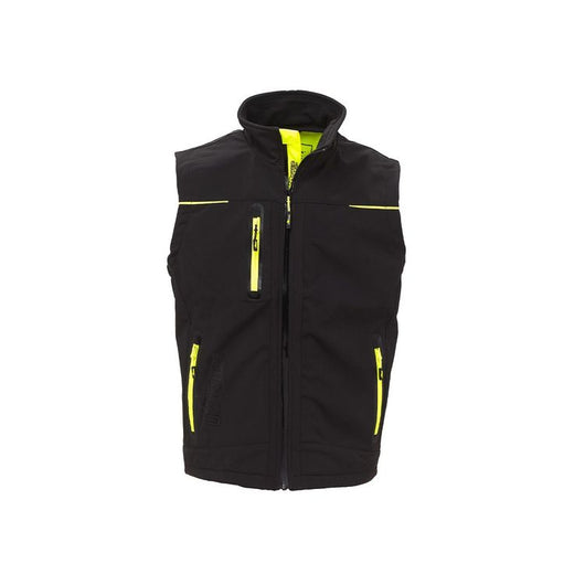 GILET UNIVERSE BLACK CARBON  tg.L    UPOWER