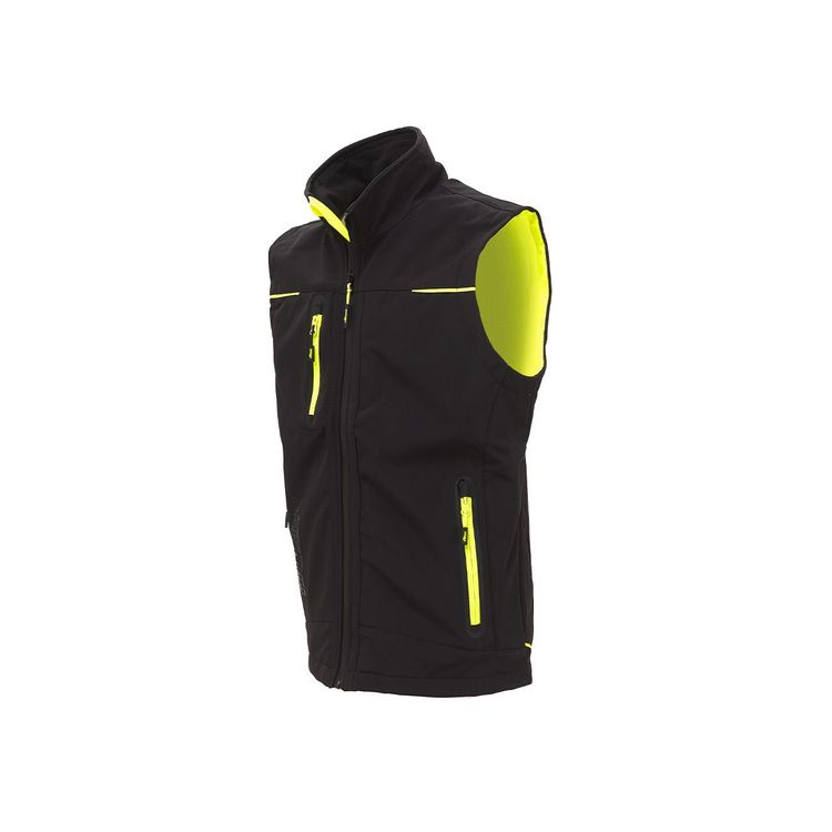 GILET UNIVERSE BLACK CARBON  tg.L    UPOWER