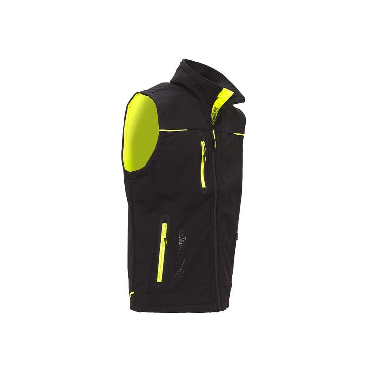 GILET UNIVERSE BLACK CARBON  tg.L    UPOWER