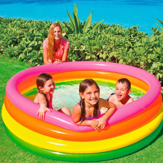 PISCINA GONFIABILE 'SUNSET GLOW' Ø cm 168 x h 46 - 780 litri  - INTEX