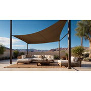 C TENDA VELA OMBREGGIANTE RETTANG HDPE 4X6 BEIGE- 1,0 pz