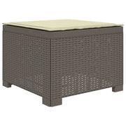 Divano da Giardino a 1 Posto con Cuscino Aspetto Rattan PP 8011772