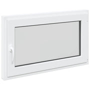 Finestra per Soffitta RISOR 100 x 60 cm PVC e Vetro Bianco CFW5805097