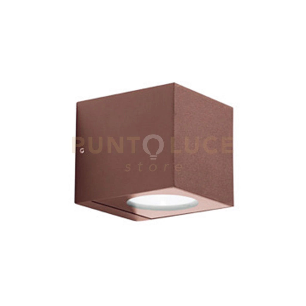 GES1092N- APPLIQUE IN ALLUMINIO LED 4000K 1100LM 12W IP65 COLORE RUGGINE