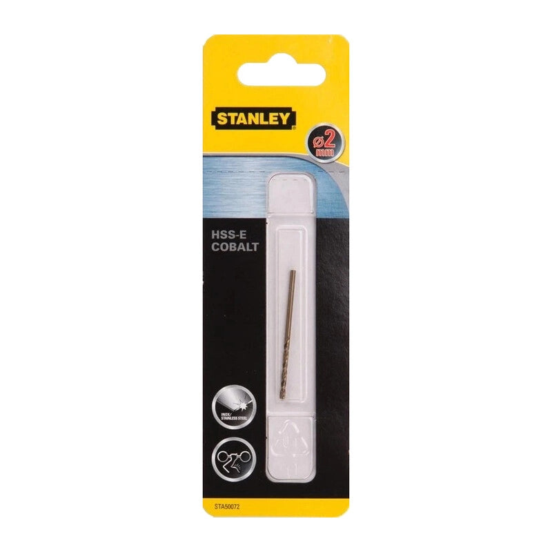 PIRANHA STANLEY STA50072 (X50072) PUNTA AL COBALTO 2 MM- STANLEY- 1,0 pz