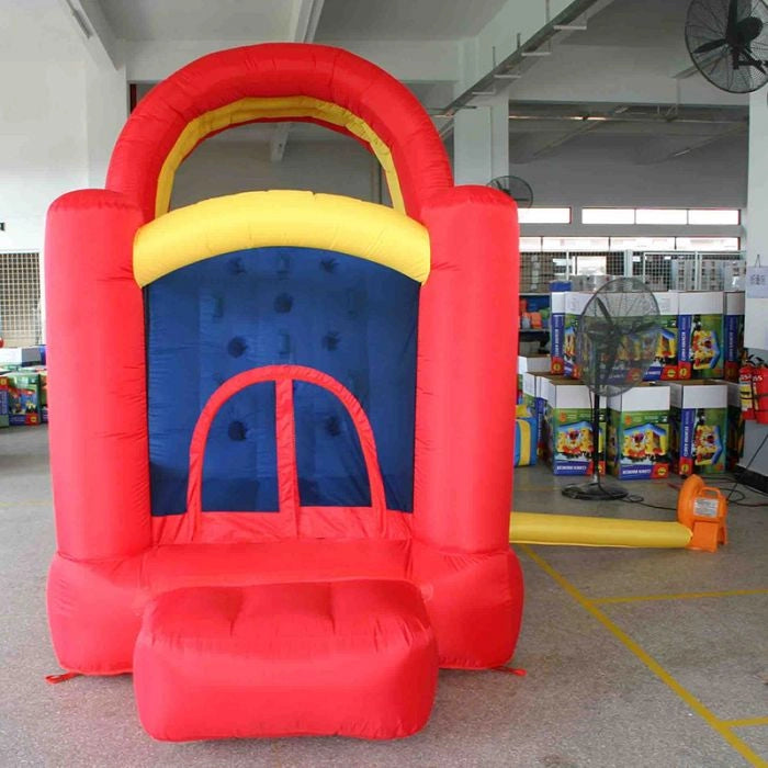 Gioco gonfiabile per bambini da giardino MEGA SCIVOLO COMBO