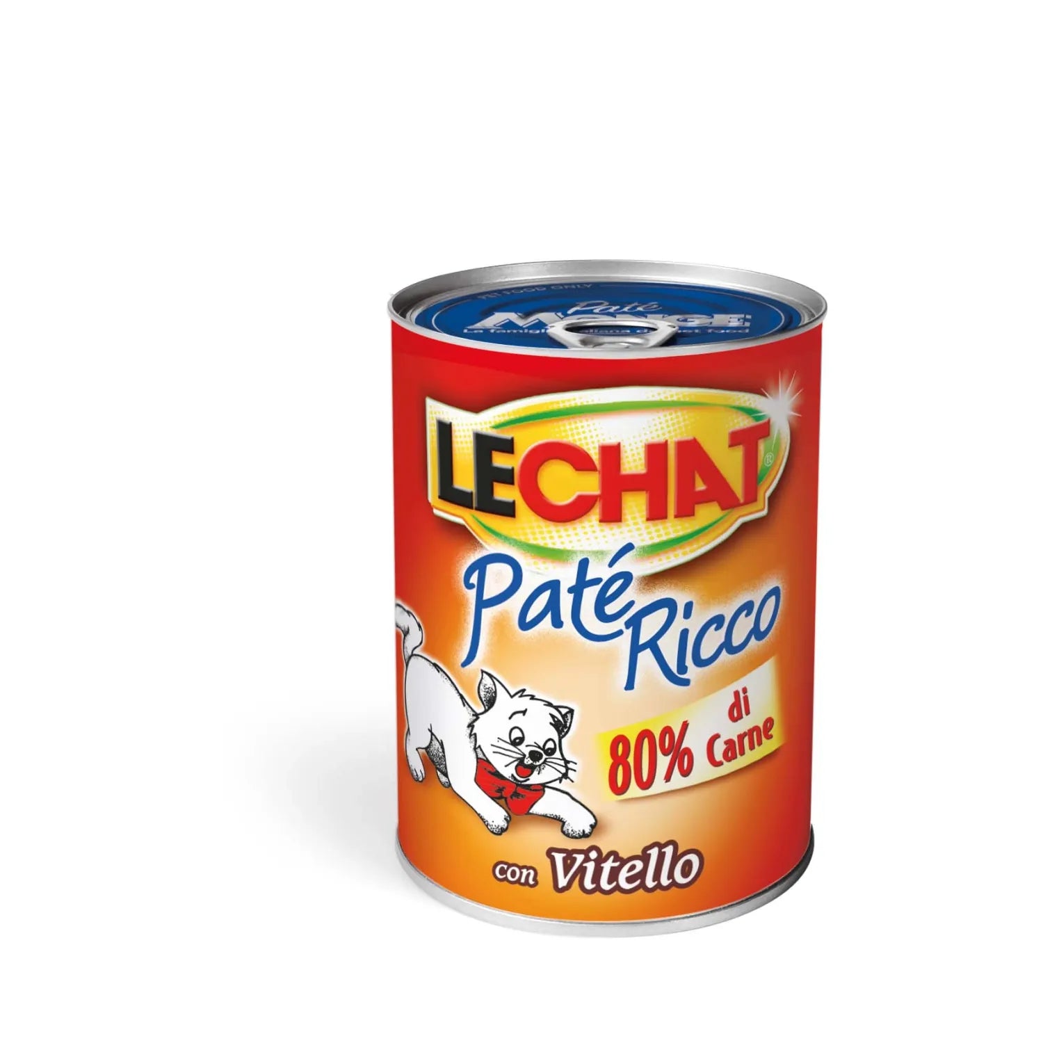 PATE' PER GATTI 'LECHAT RICCO' vitello - gr 400- 24 pezzi  - MONGE