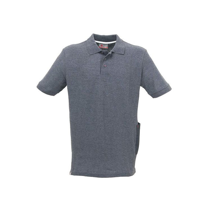 POLO GAP MANICA CORTA SLIM FIT  tg.M  grey meteorite    UPOWER