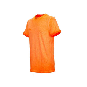 T-SHIRT FLUO MANICA CORTA- - tg.L - orange - 100% cotone - 3 pezzi U-POWER