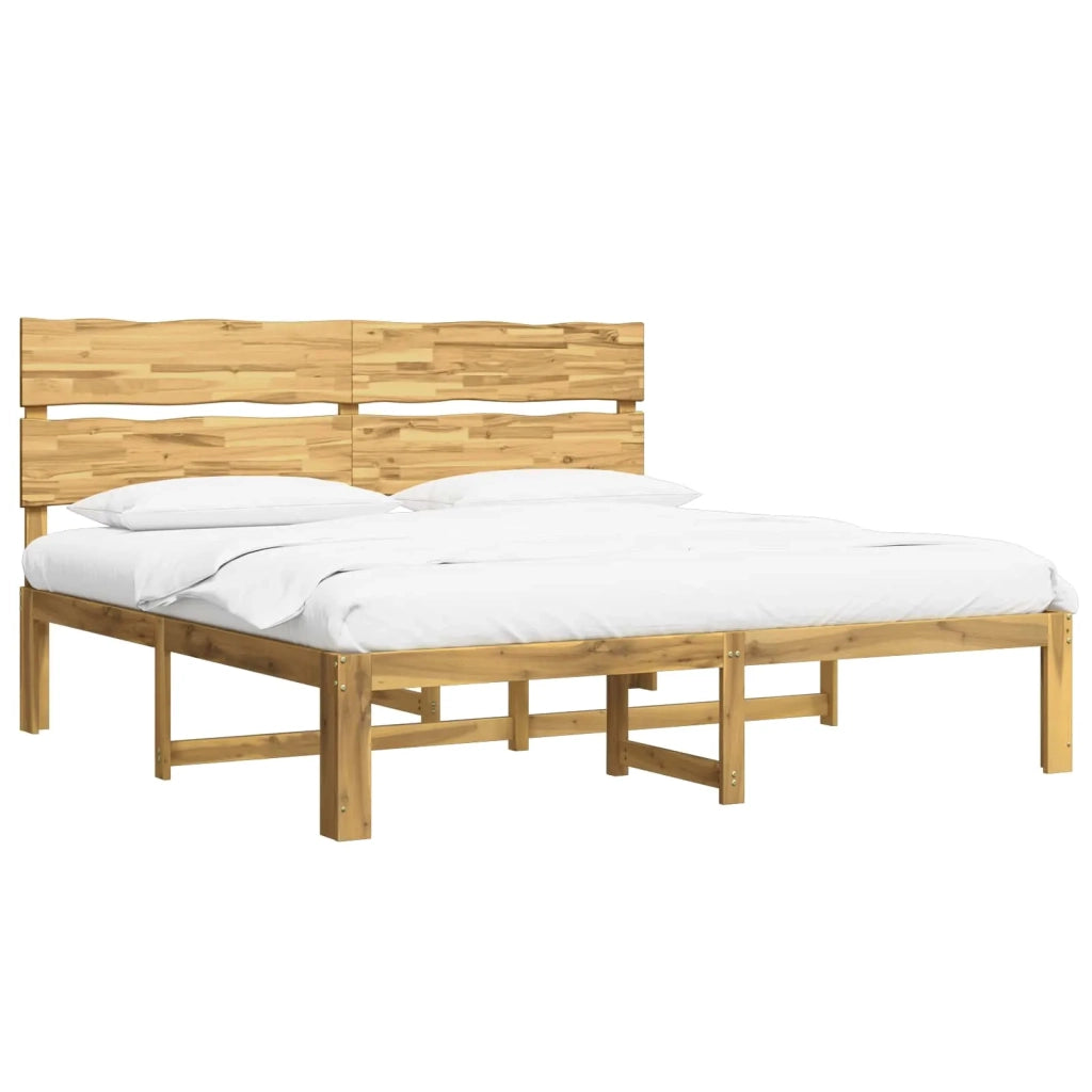 Letto matrimoniale con testiera ROSTOCK Bianco 180 x 200 cm 3405496