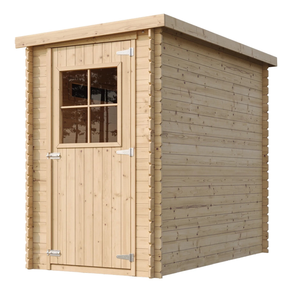 Casetta da Giardino in Legno  CON PAVIMENTO TRATTATO - 2.36m2 - TIMBELA M306+M306G