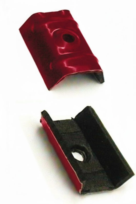 CAPPELLOTTO PER LAMIERA COIBENTATA (cf. 100 pz.) mm. 50x25x12 Col.Rosso Siena