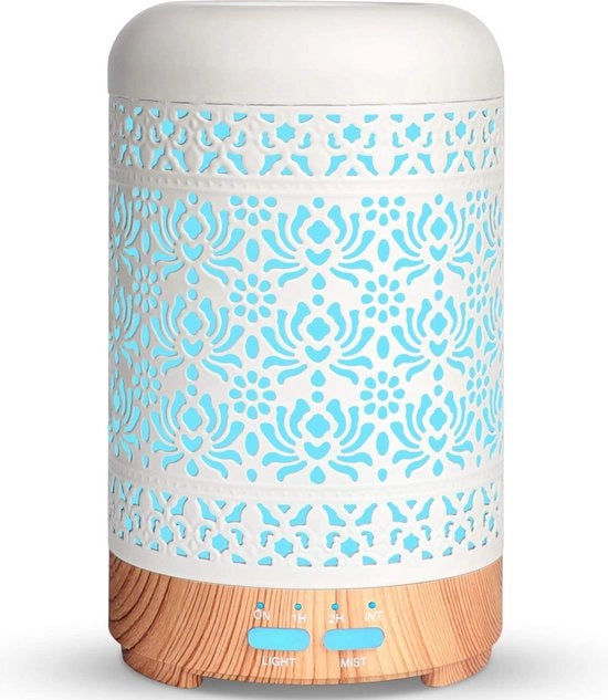 Diffusore di aromi - libero da BPA, aromaterapia, umidificatore ultrasonico ultra silenzioso per aromaterapia