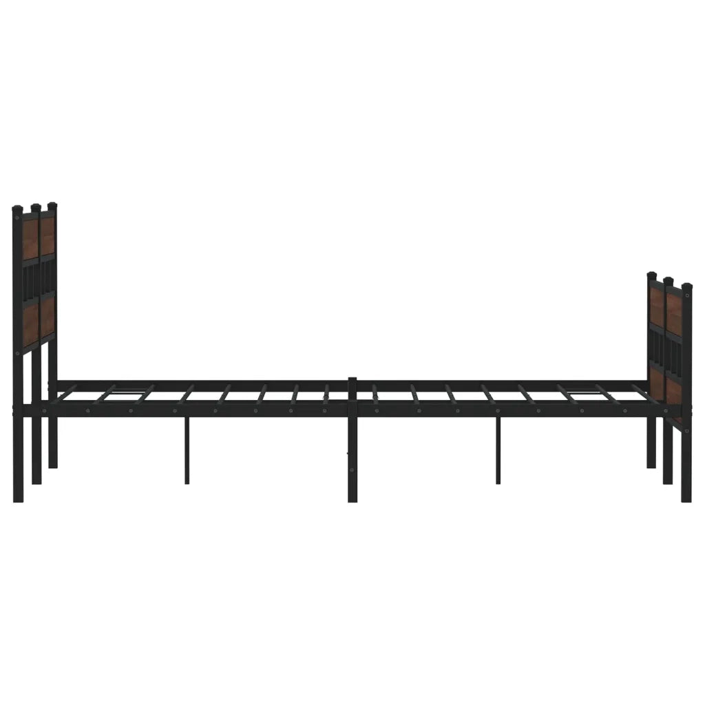 Giroletto senza Materasso con Testiera e Pediera 137x190 cm 4017168
