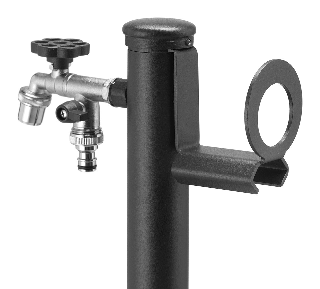 Portatubo per Fontane da Giardino in Acciaio Belfer 42/PGS Antracite