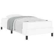 Letto singolo | Letto per adulti | Struttura del letto Bianco Puro 100 x 200 cm Tessuto