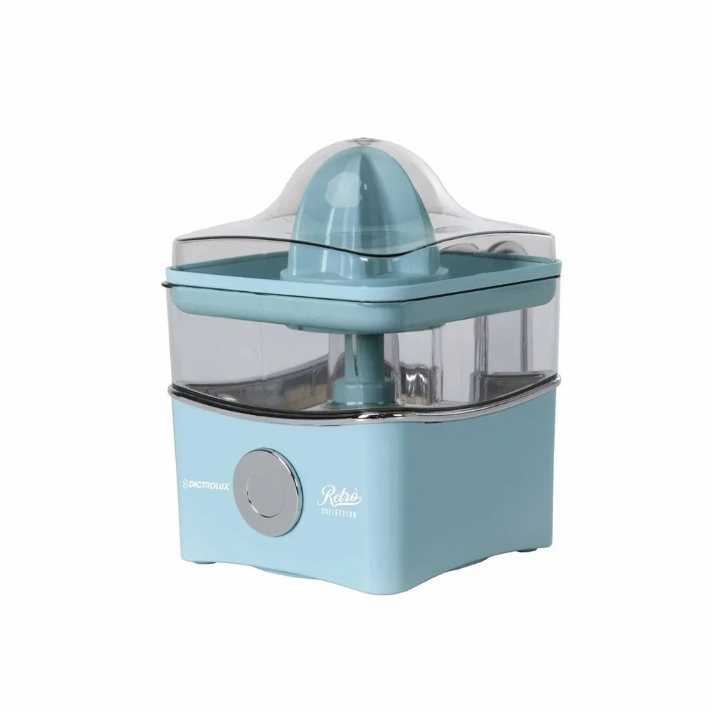 Trade Shop - Spremiagrumi Elettrico Retrò 40w Capacità 0,8lt 2 Coni Intercambiabili Filtro Antipolpa -