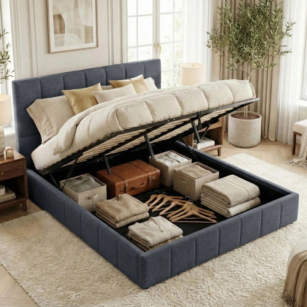Letto Ladia tessuto 180x200 cm 1