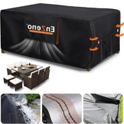 Copertura esterna impermeabile per giardino (nero 180X90X74cm)