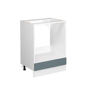Vicco Base universale Grigio-blu 60 cm con grande nicchia, senza piano di lavoro