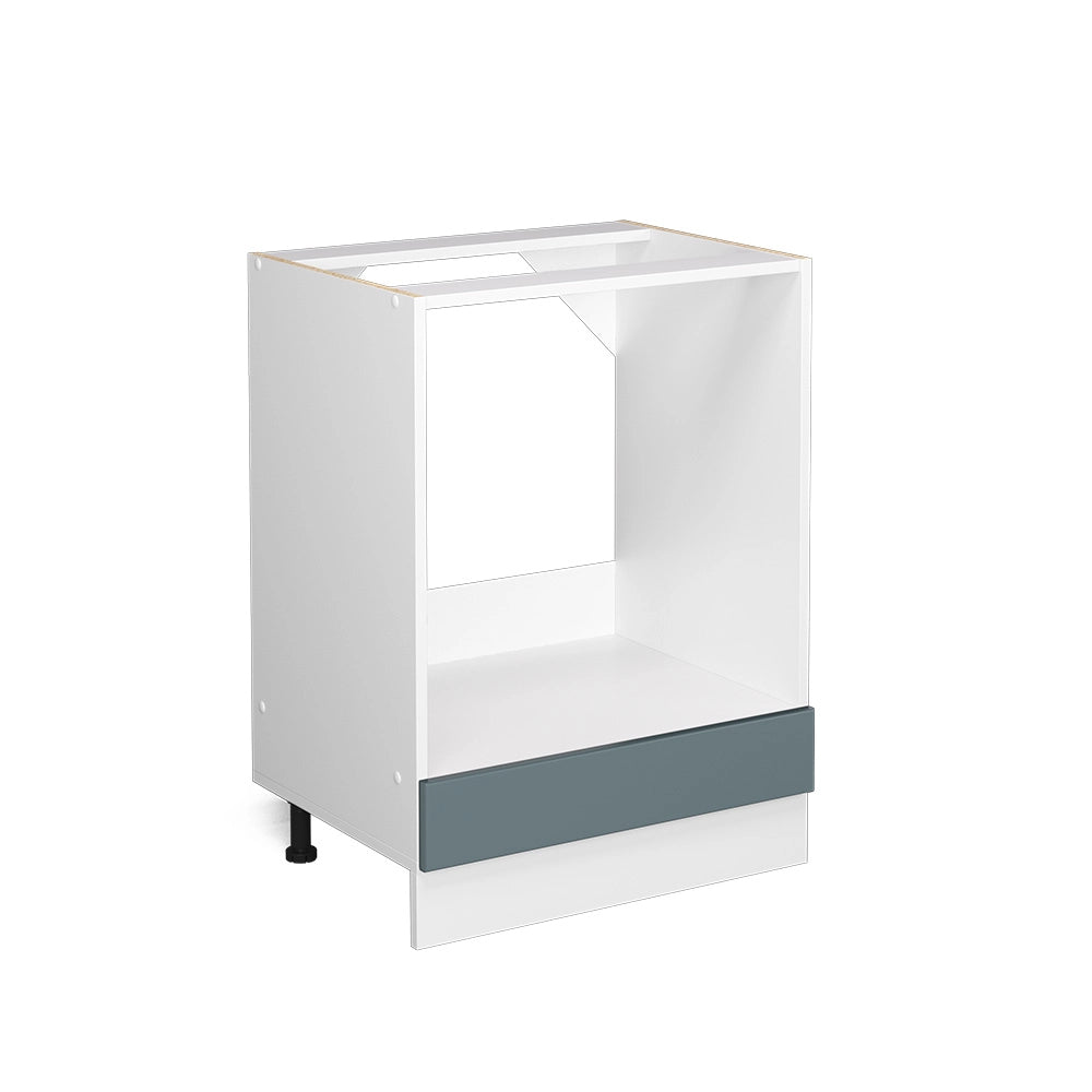 Vicco Base universale Grigio-blu 60 cm con grande nicchia, senza piano di lavoro