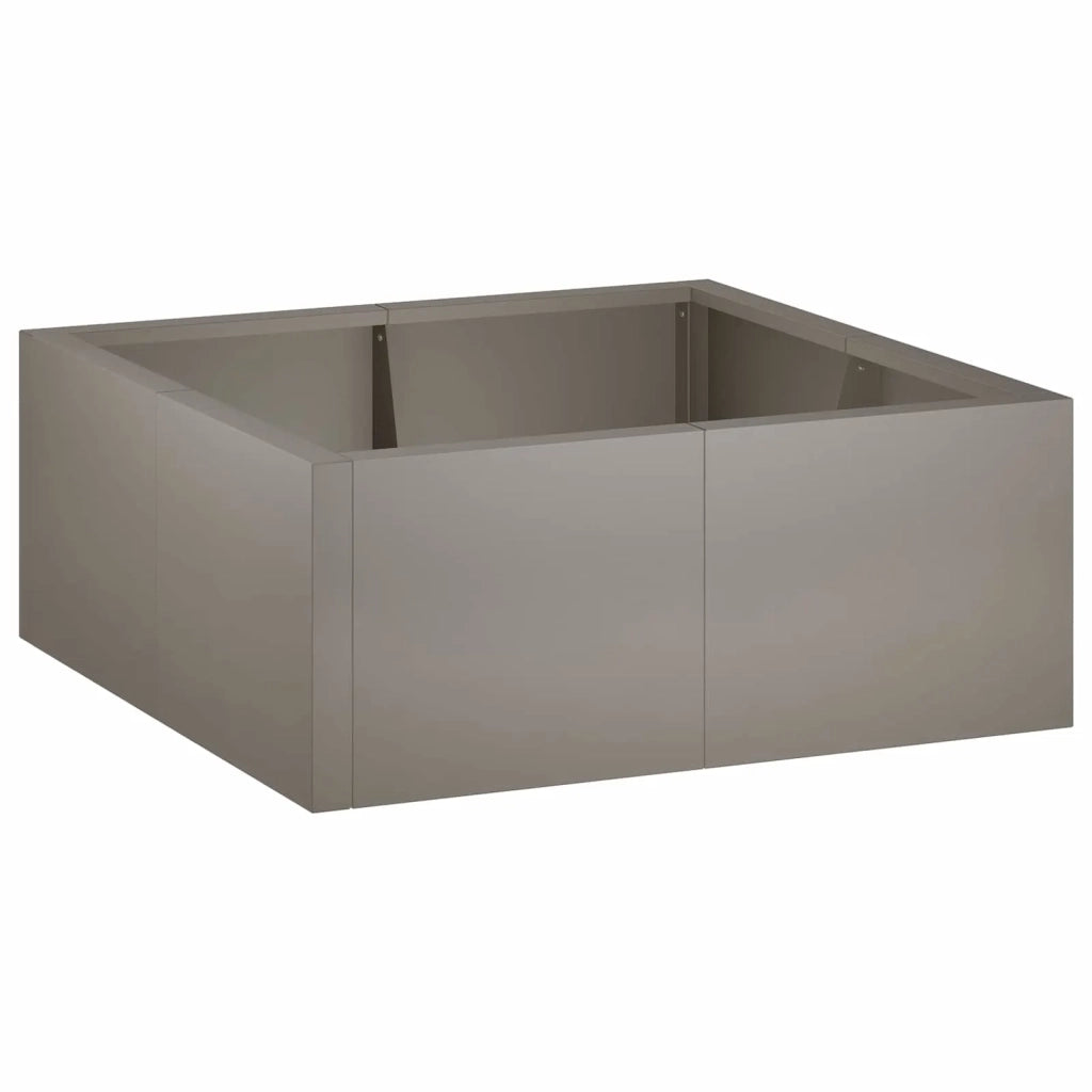 Muro di contenimento 4 pz 100 x 100 x 30 cm Acciaio Corten 3449204
