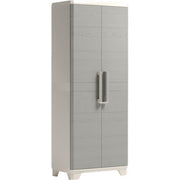 ARMADIO TUTTOPIANI WOOD KETER - PPL BEIGE 2 ANTE CM 68X39 H.CM 173