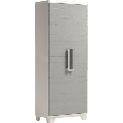 ARMADIO TUTTOPIANI WOOD KETER - PPL BEIGE 2 ANTE CM 68X39 H.CM 173