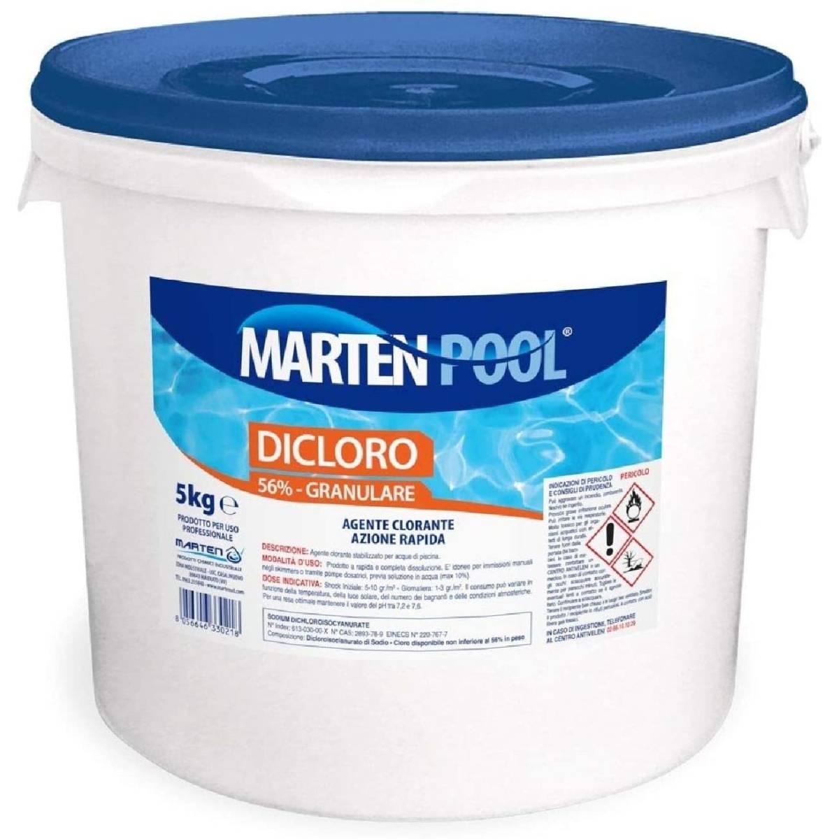 DICLORO X PISCINA GRANULARE MARTEN - KG 5