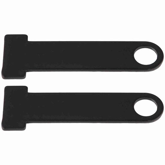 Slot per bicicletta in acciaio inossidabile duraturo - compatibile con 2 caschi - blocco motore