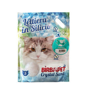 LETTIERA BIRBAPET GATTO SILICIO TALCO 5 L- 6,0 pz