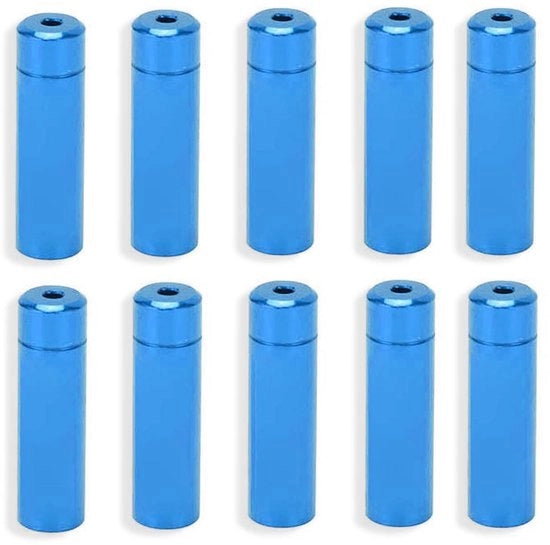 Capocavi per cavi 10 pezzi - 4mm - accessori per bicicletta - protezione - estremità di ricambio - materiale di alta qualità