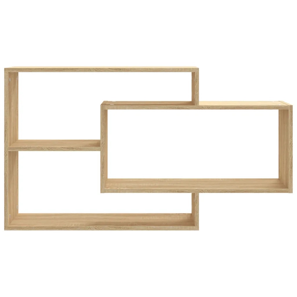 Mensole a Muro Rovere Sonoma 104x20x58,5cm in Legno Multistrato 800327