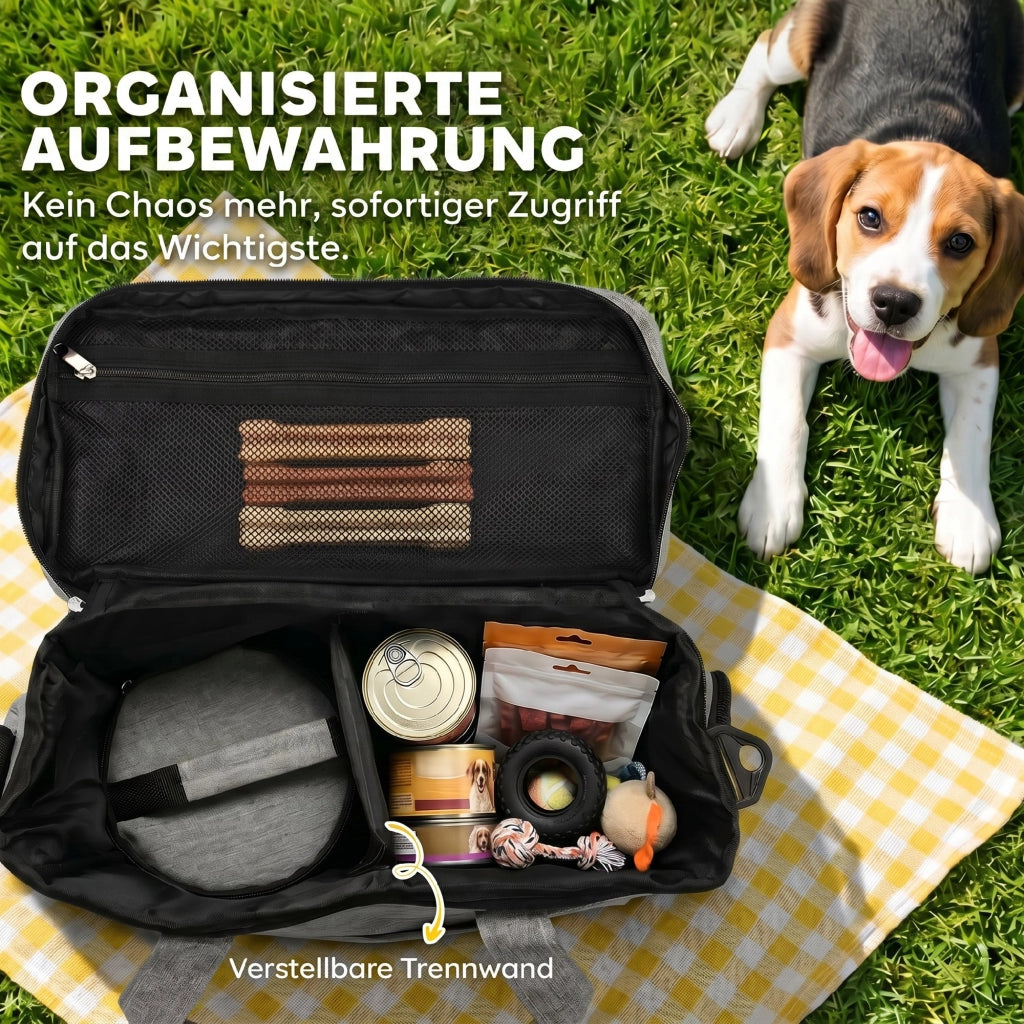 Trasportino per cani ¨C Xylo ¨C Grigio chiaro 38x17x35 cm