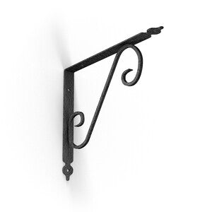 REGGIMENSOLA TOSCANIA 330X280 MM NERO MARTELLATO- 10,0 pz