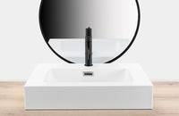 Lavabo Da Appoggio In Ceramica Rea Alison White