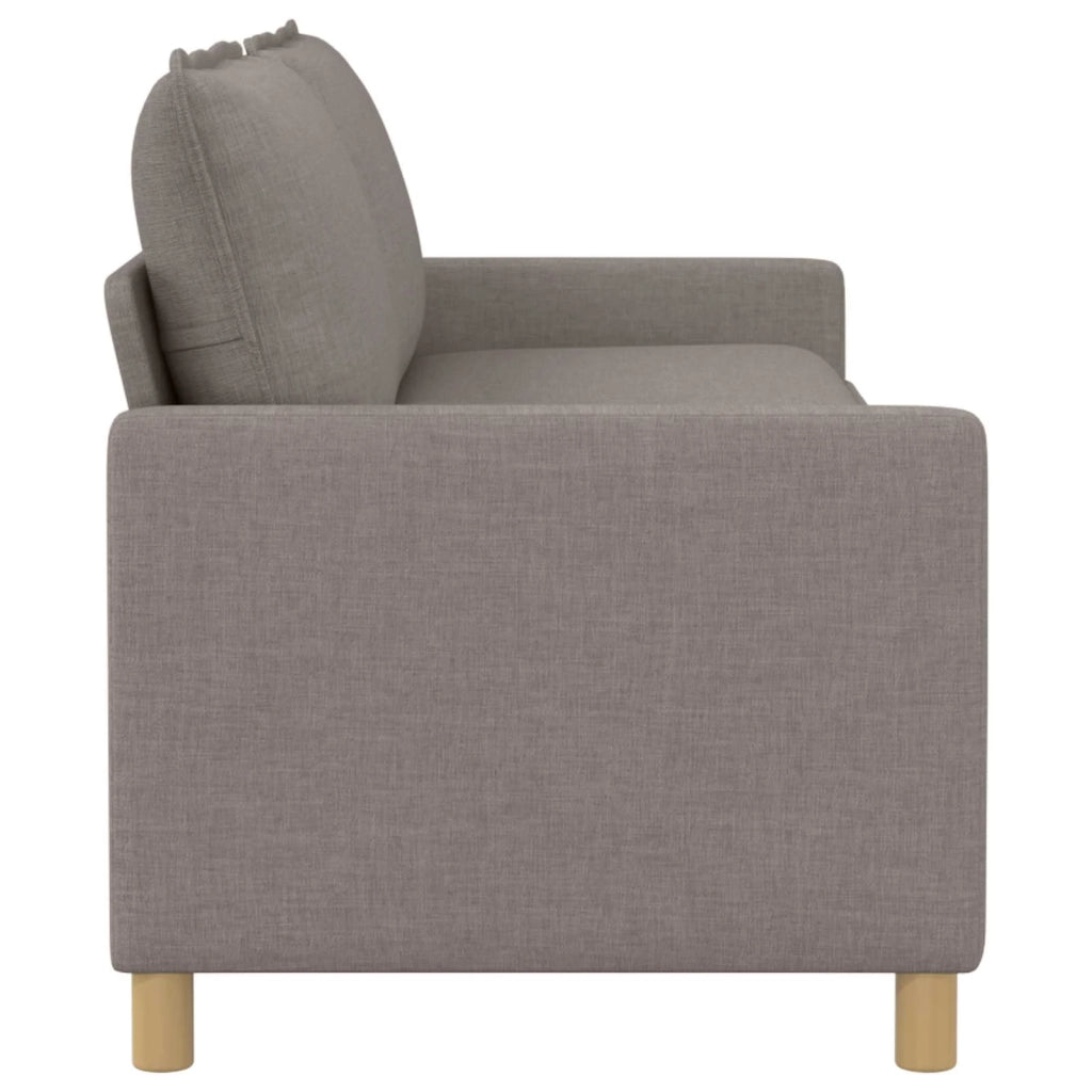 Divano Tortora 196 x 81 x 87,5 cm Tessuto