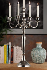 Candeliere Candelabro in Metallo Wilden 5 Fiamme 36 x 60 cm