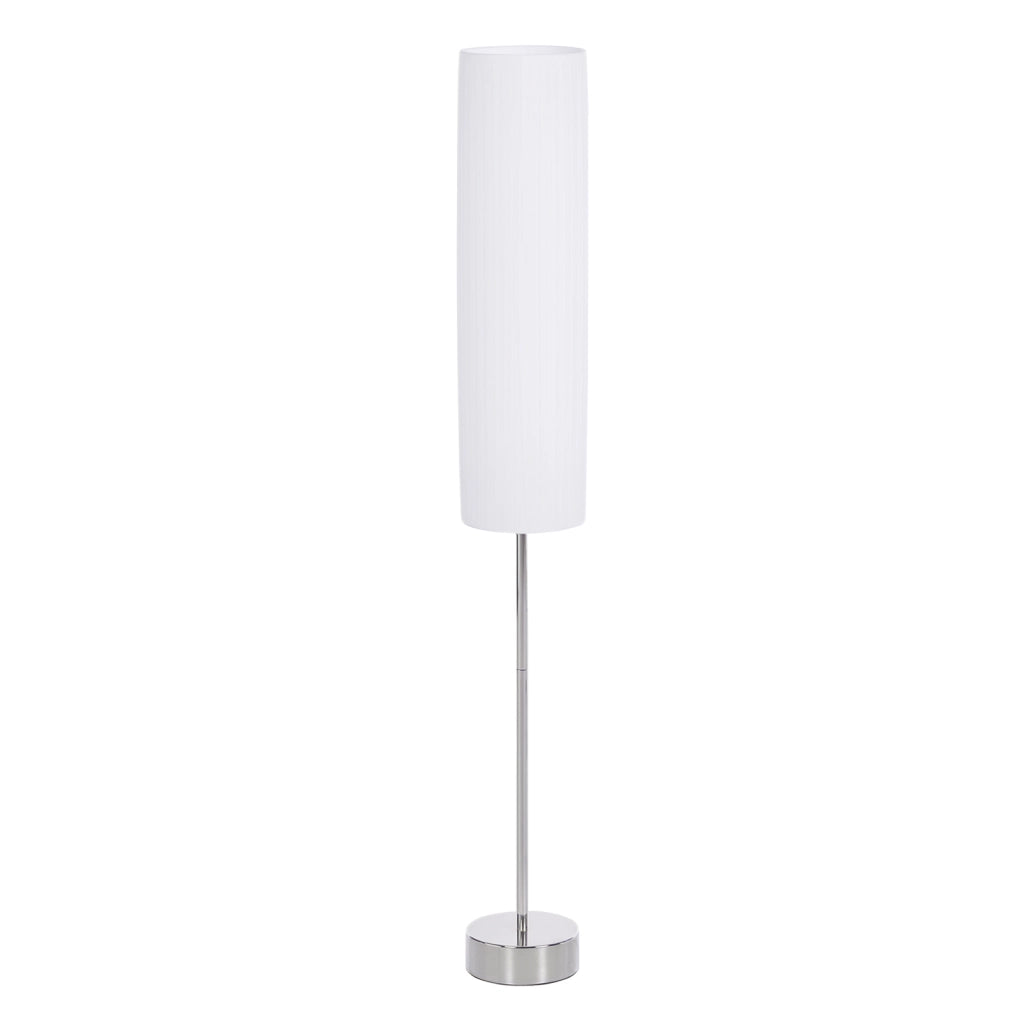 Lampada da Terra Moderna per Soggiorno Camera da Letto ¨C zephmum ¨C Bianco Acciaio Inox 120 cm