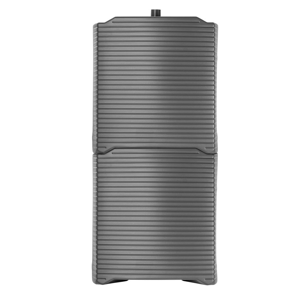 Serbatoio per acqua piovana KADAX 125L, barile modulare in plastica color antracite