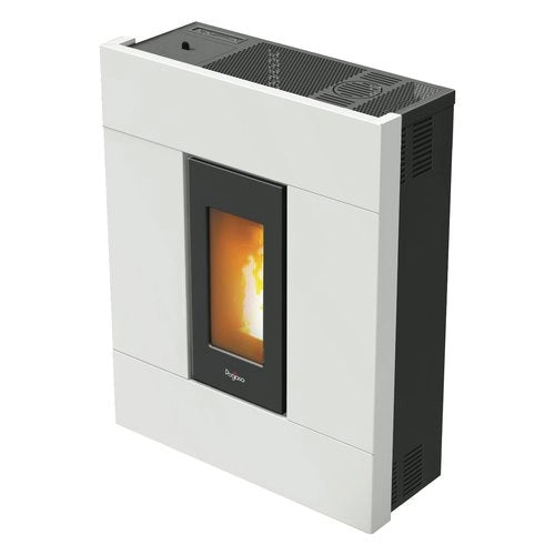 Stufa pellet pegaso 7019032 tabla 7 slim bianco