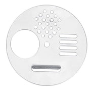 Ventilatore di accesso rotondo 5 pezzi - Accessori di apertura rotonda - Acciaio inossidabile - Sicuro e salutare - Facile da utilizzare - Economizzante - Porta ventilatore