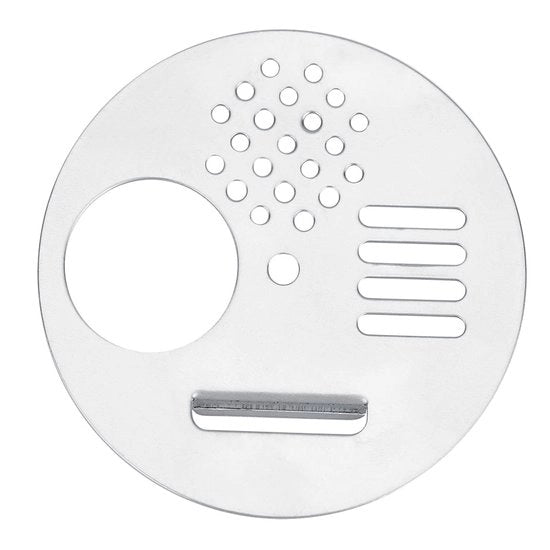 Ventilatore di accesso rotondo 5 pezzi - Accessori di apertura rotonda - Acciaio inossidabile - Sicuro e salutare - Facile da utilizzare - Economizzante - Porta ventilatore