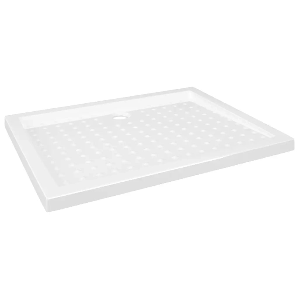 Piatto Doccia con Superficie Puntinata Bianco 90x70x4 cm in ABS CFW3759848