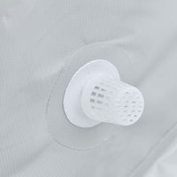 Piscina Fuori Terra Autoportante 252x152x65 cm con Filtro e Valvola Grigio