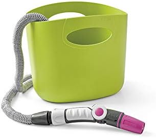 TUBO ESTENSIBILE PER GIARDINO IN KIT 'AQUAPOP 30' col. verde  - GF