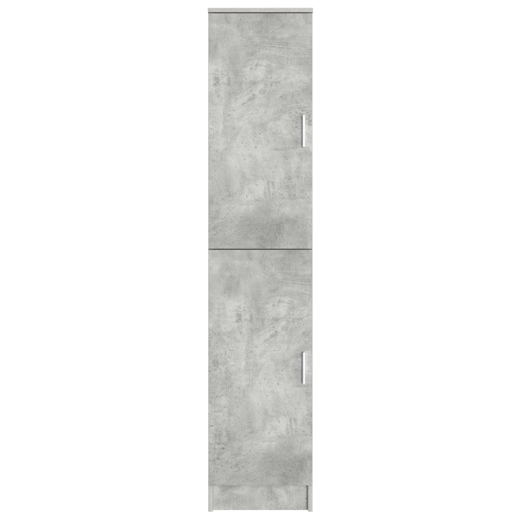 Mobile Buffet Grigio cemento MDF con laminato effetto cemento