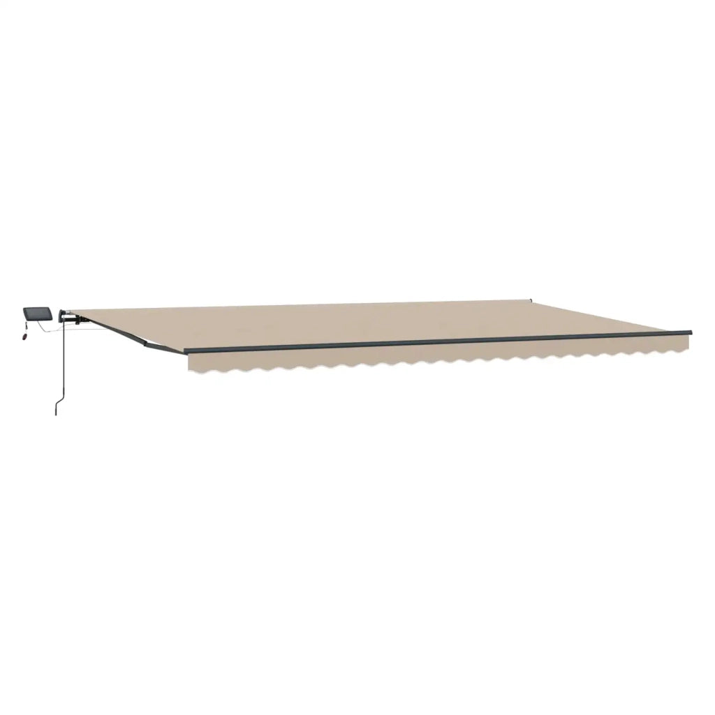 Tenda Retrattile Beige 600 × 300 cm Tessuto 3331642