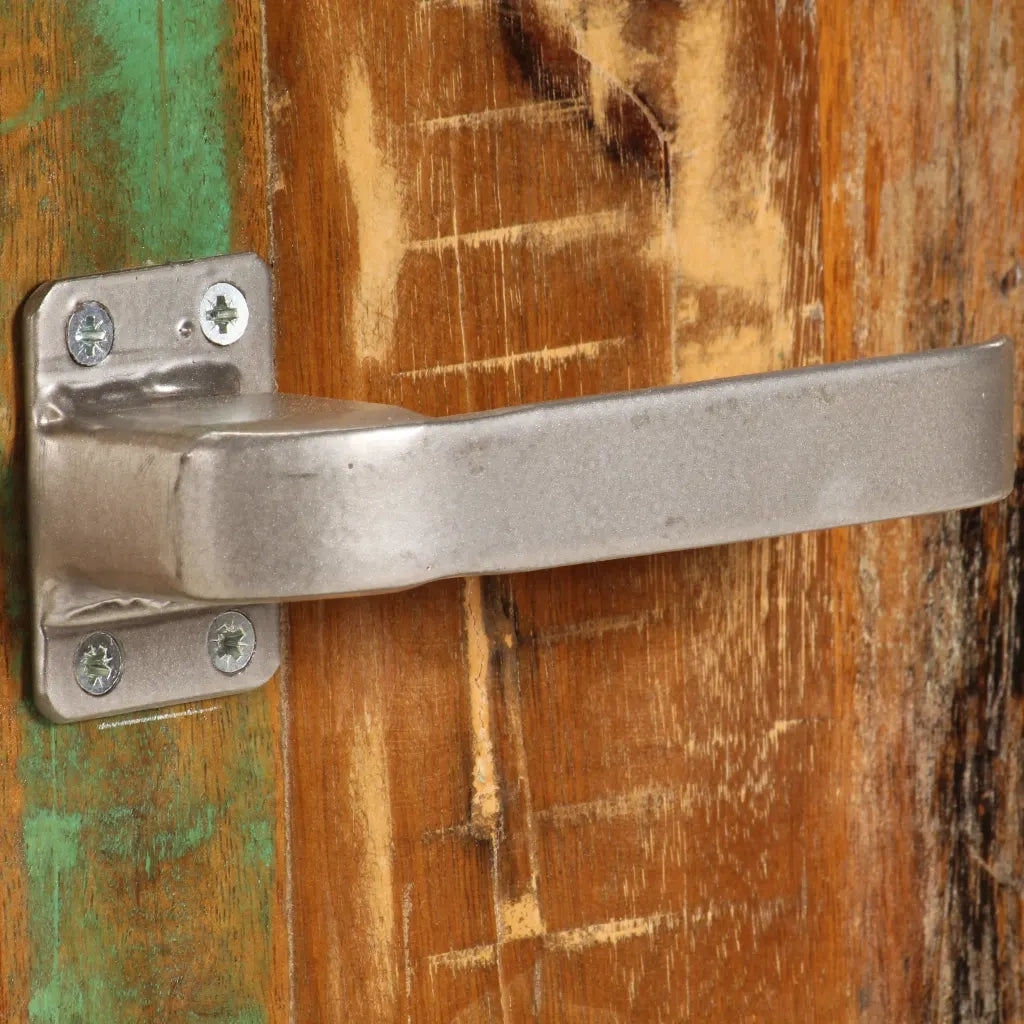 Comodino 50x30x50 cm Legno Massello di Recupero 247514